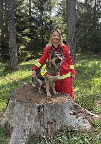 Tanja Huber mit Page